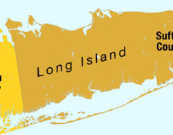 Partial Long Island map